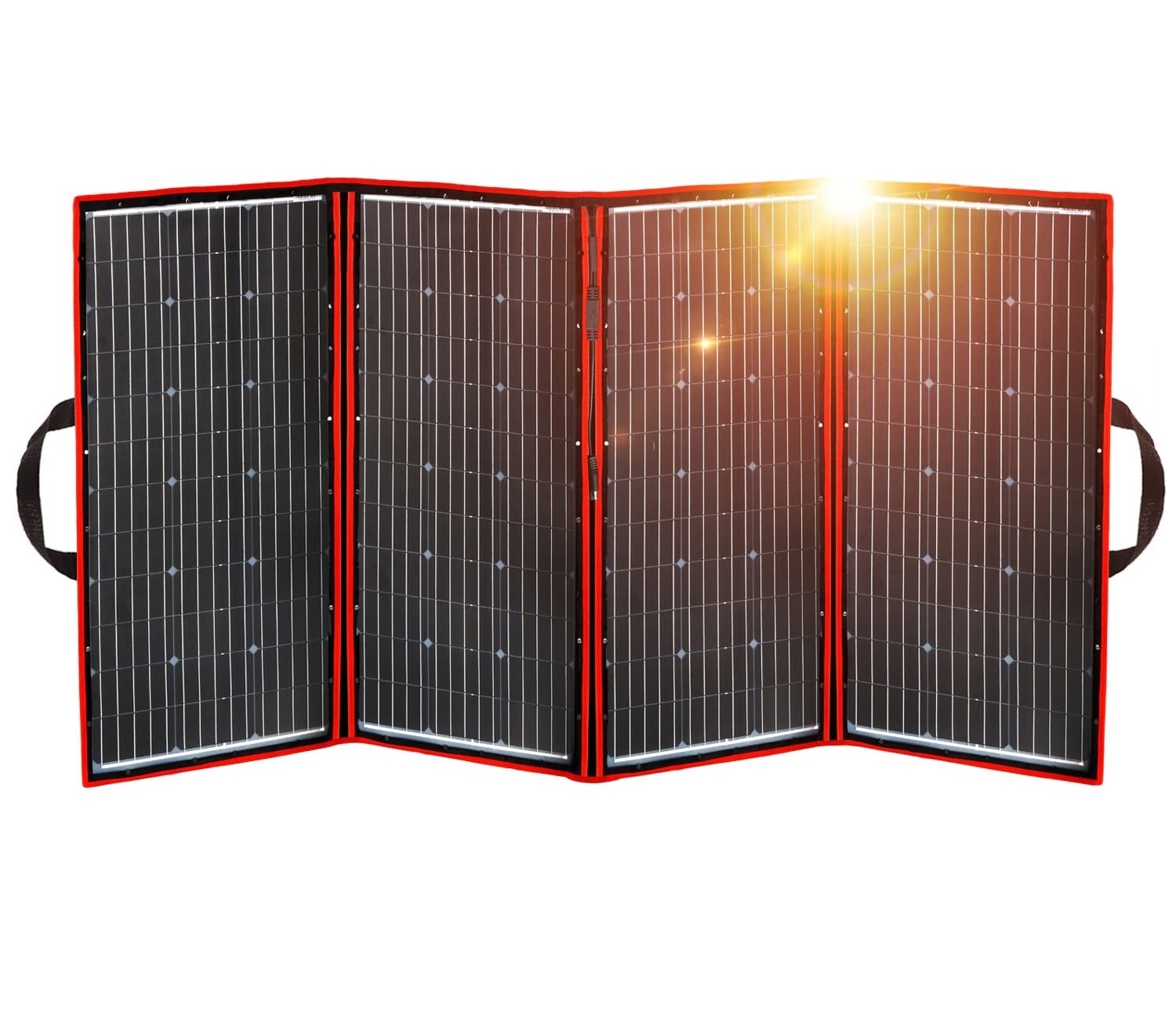 Pannello Solare, Pannello Cellulare Portatile 100W Monocristallino