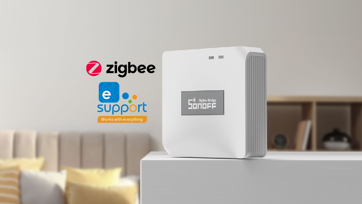 Supporto gestione dispositivi domotica SONOFF ZigBee centralino controllo  remoto con Alexa Google home ZB Bridge