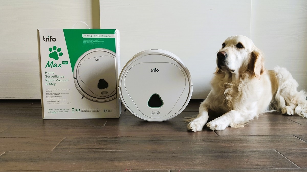 Trifo Max Pet robot aspirapolvere lavapavimenti con sorveglianza domestica recensione e test