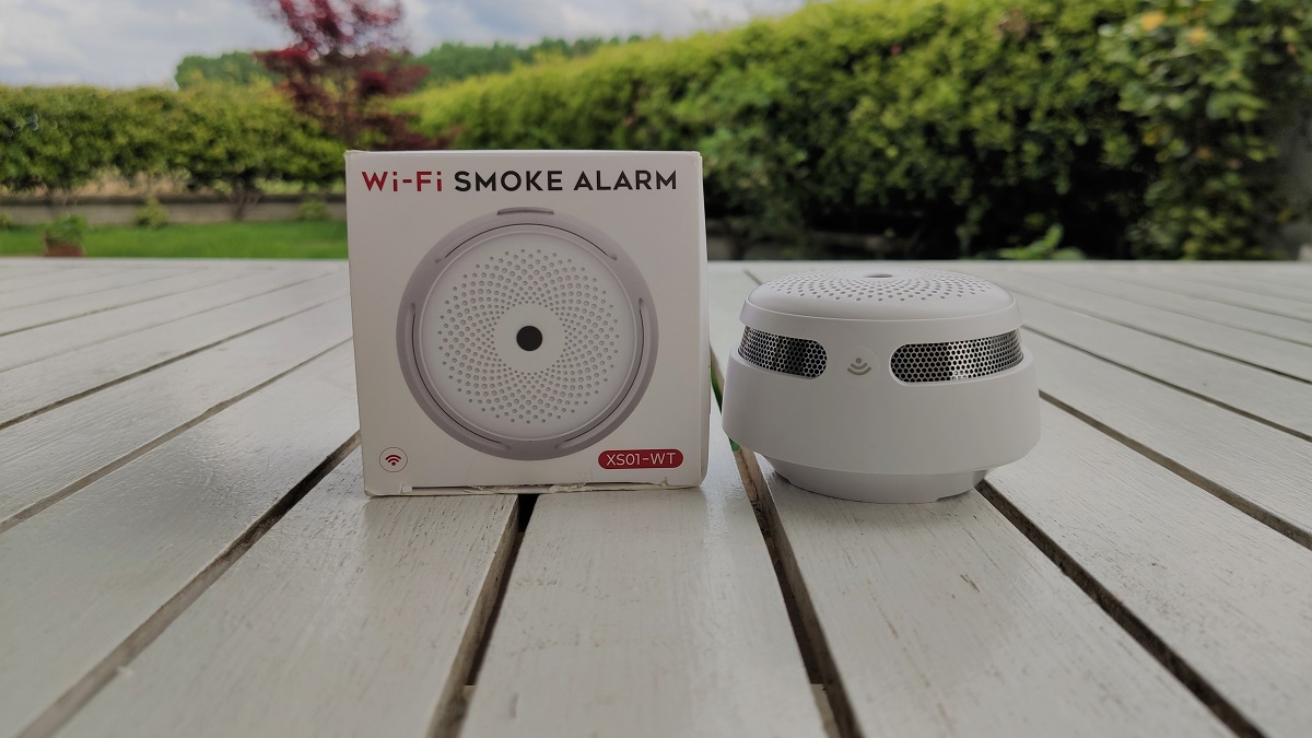 Rilevatore di fumo WiFi con allarme X-Sense compatibile Tuya Smart Life