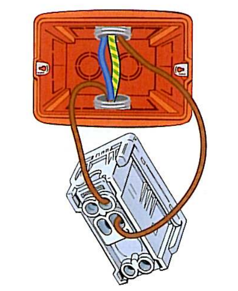 Punto luce interrotto