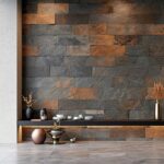 Grandi lastre ad effetto pietra