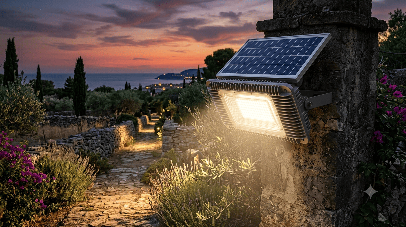 faretti fotovoltaici